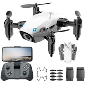 Sumeaut Mini Foldable RC Quadcopter Drone with Camera