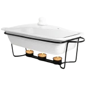 Le Regalo 3-Piece Bake & Serve Food Warmer Set