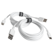 Paquete de 2: Cable Aukey USB-A a USB-C de 6' 15W Tejido de PVC