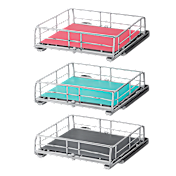2-Pack: Pop-It Expanding Sliding Organizers with Liners