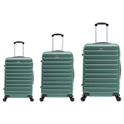 TUCCI Italy Carravia 3-Piece Hardside Luggage Set