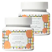 Paquete de 2: Crema Corporal Batida de Toronja con Miel Beekman 1802