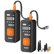 2-Pack: Zuzee 20,000mAh Portable Tire Inflator, Flashlight & Power Bank