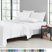 Bibb Home Bamboo 6-Piece Luxury Sheet Set