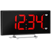 Marathon Dimmable Curved Display LED Clock