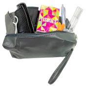Krediz 9-Piece First Class Travel Kit with Toiletry Pouch Bag