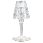 The Cordless Crystal-Cut Accent Lamps