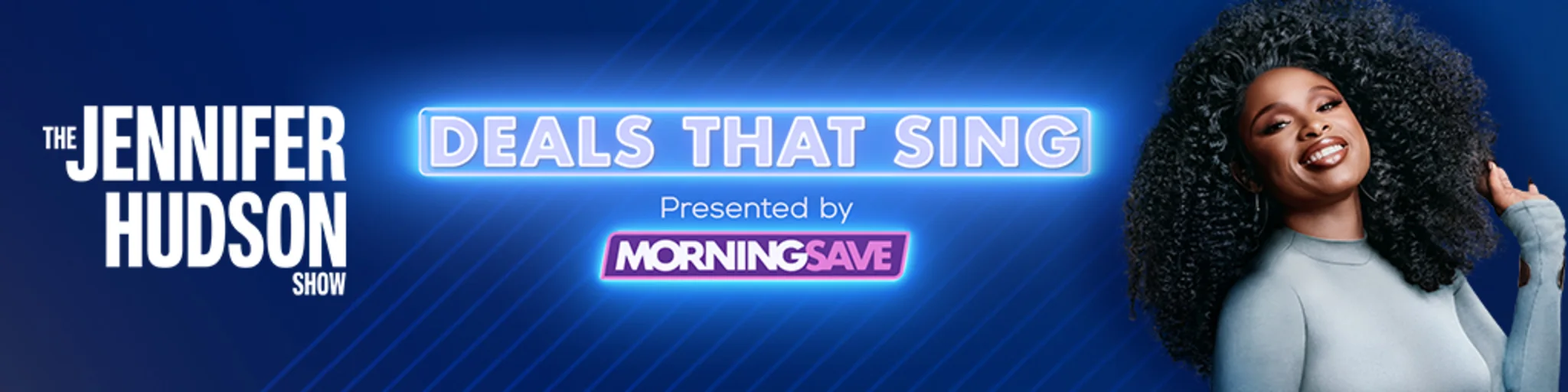 The Jennifer Hudson Show Deals banner