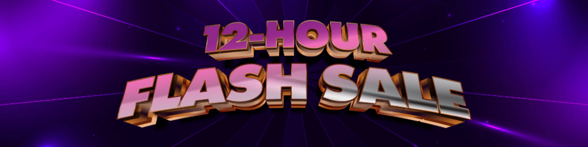 12-Hour Flash Sale banner