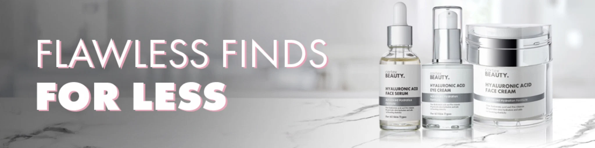 Flawless Finds for Less banner