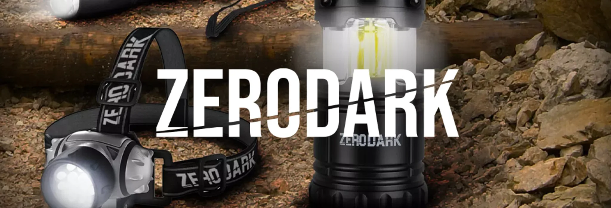 ZeroDark Lighting and Home Finds banner