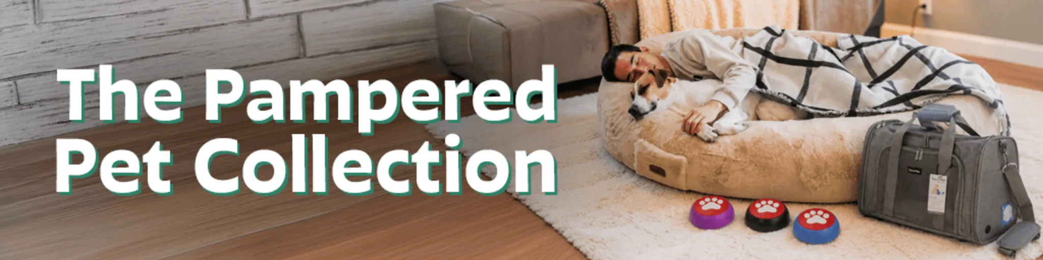 The Pampered Pet Collection banner