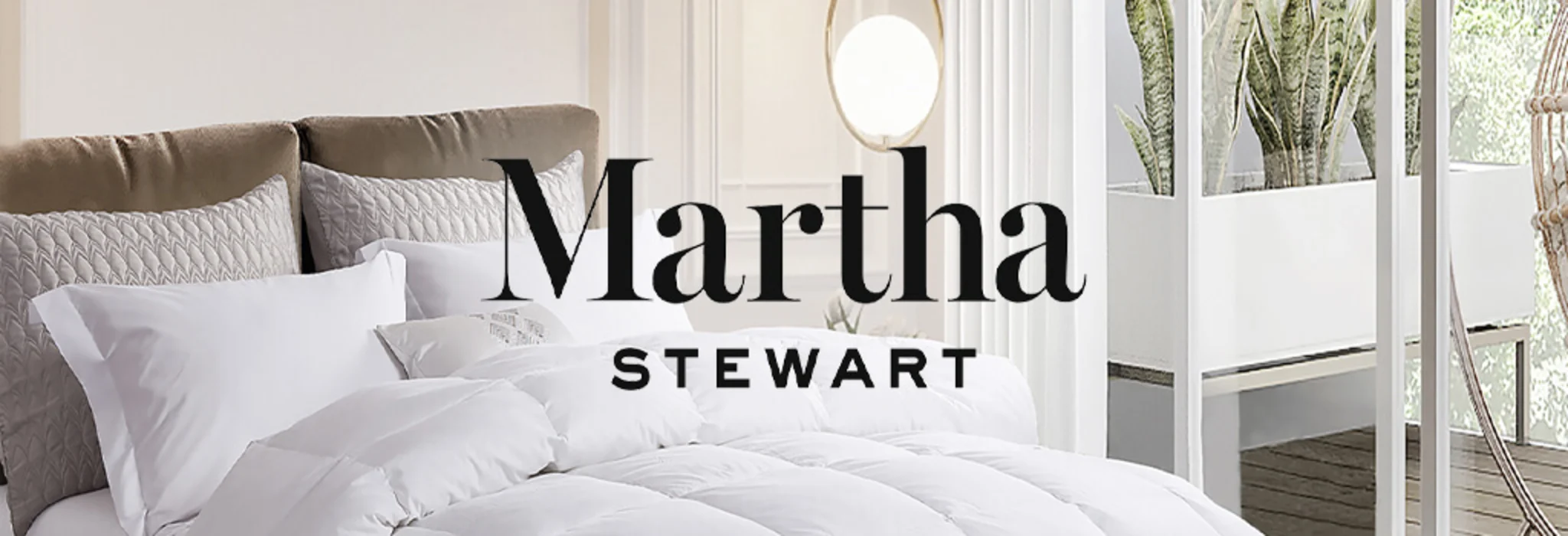 Martha Stewart Comforters & Pillows banner
