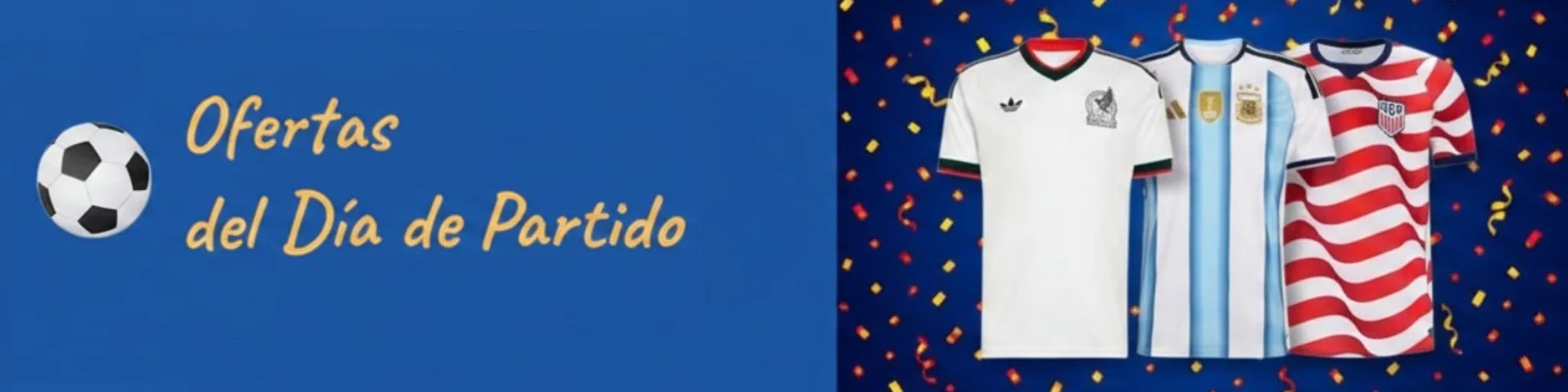 Ofertas del Día de Partido banner