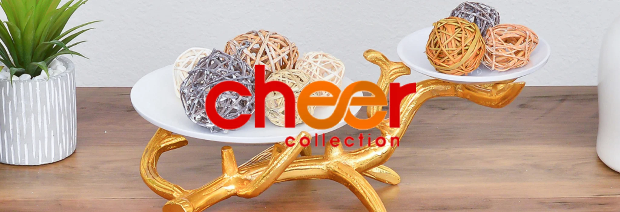 Designer Home Accents by Cheer Collection banner