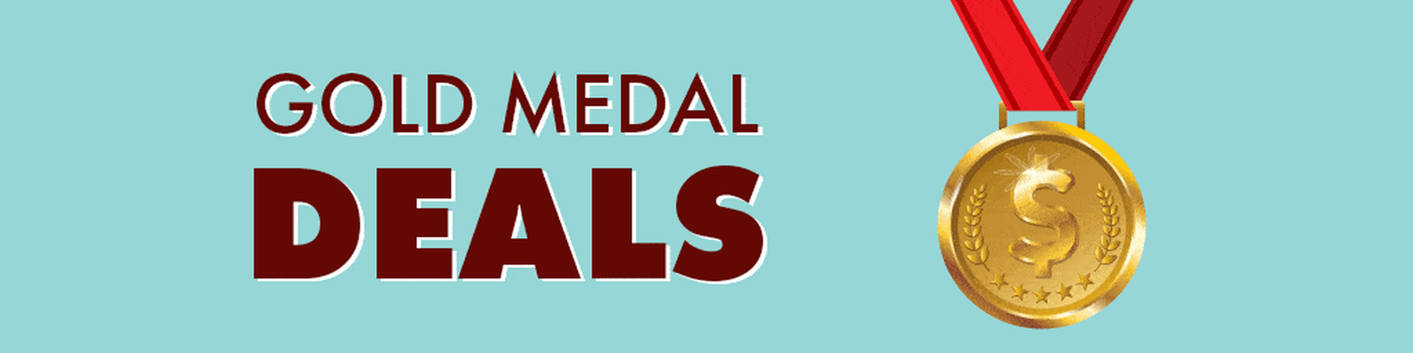 Gold Medal Deals banner
