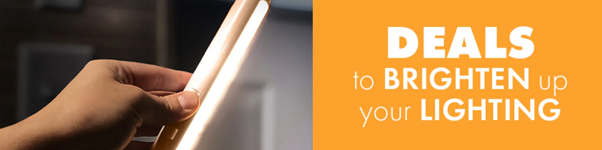 Deals to Brighten Up Your Lighting banner