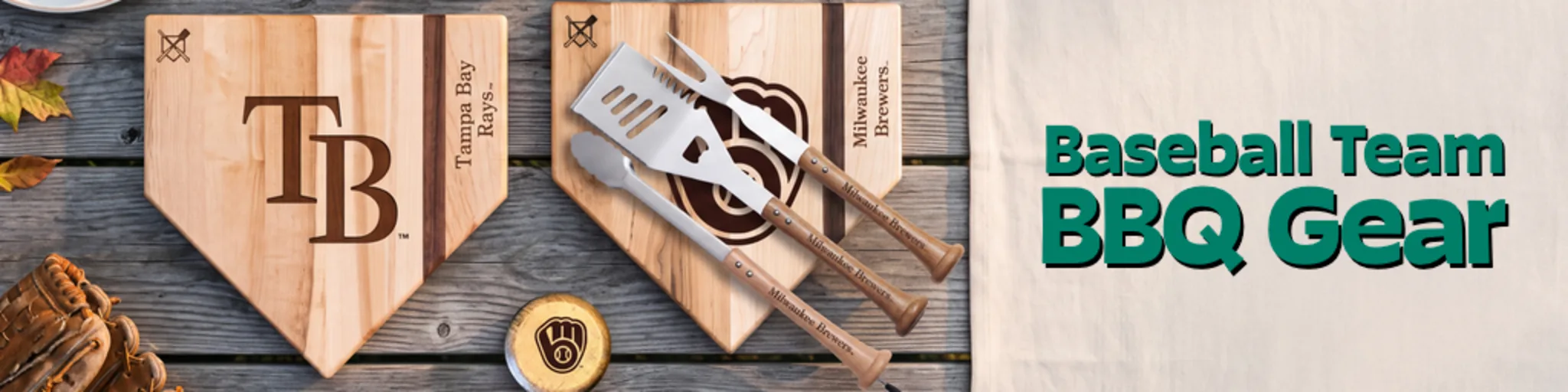 Baseball Team BBQ Gear banner