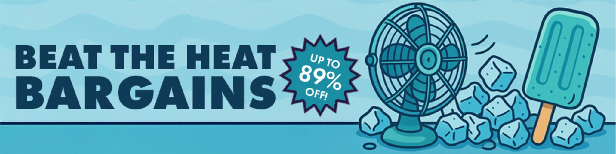 Beat The Heat Bargains banner