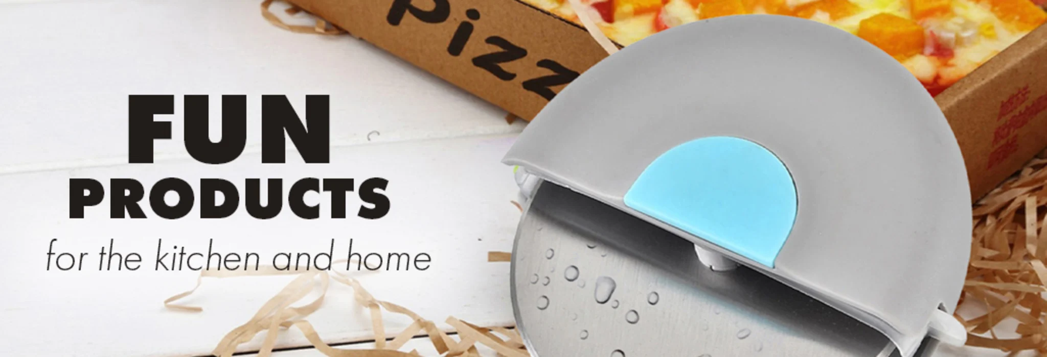 Fun Products for the Kitchen and Home Featuring Two Elephants banner