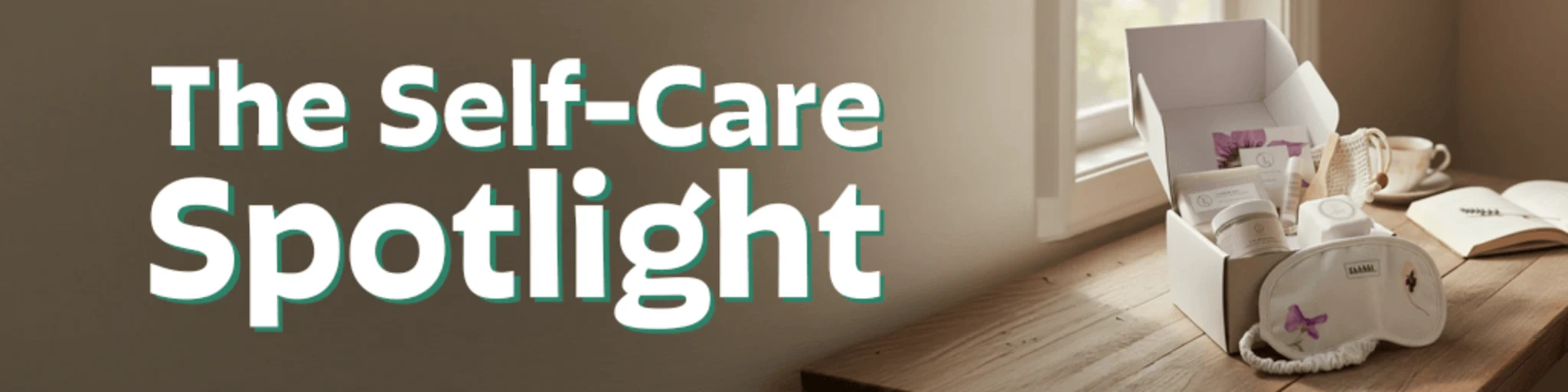 The Self-Care Spotlight banner