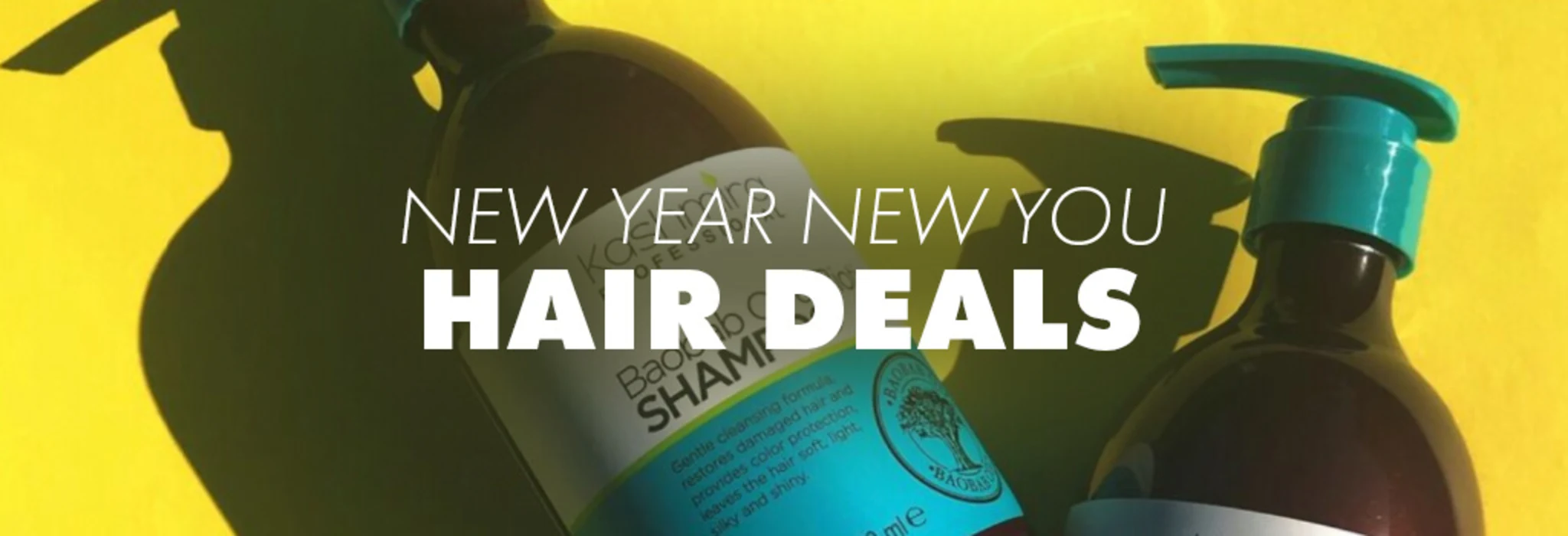 New Year New You Hair Deals banner