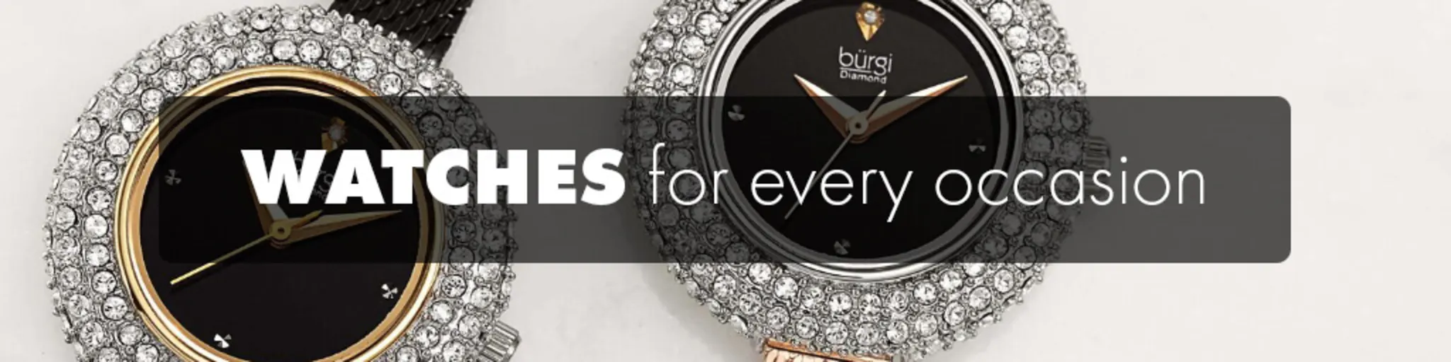 Watches for Every Occasion banner
