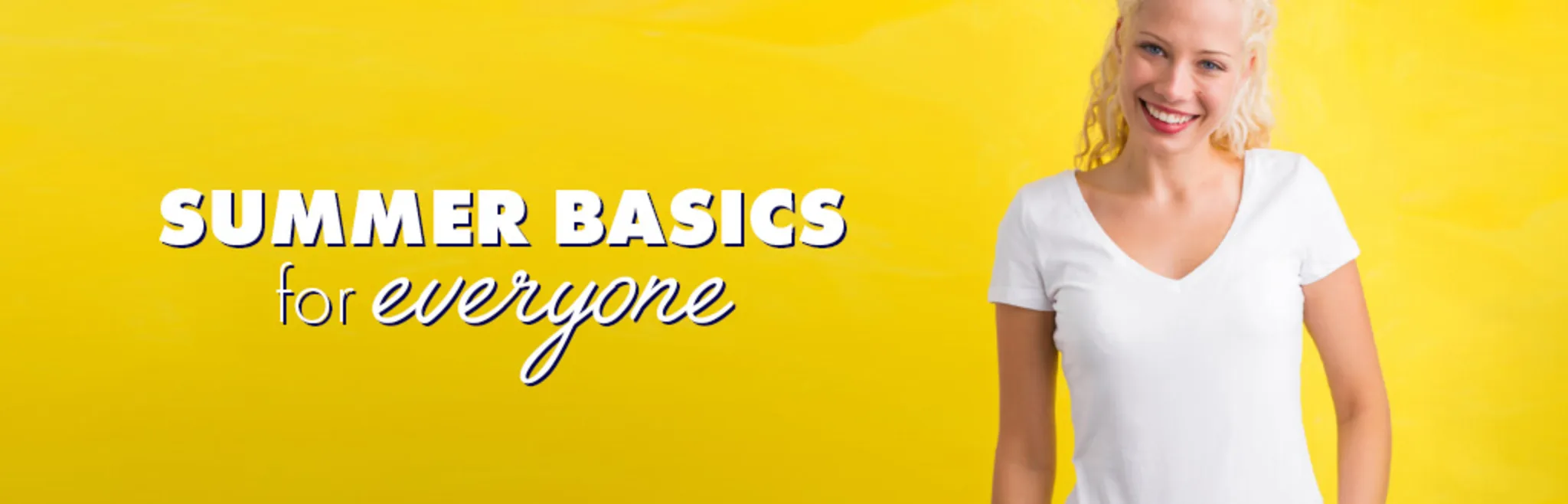 Summer Basics for Everyone banner