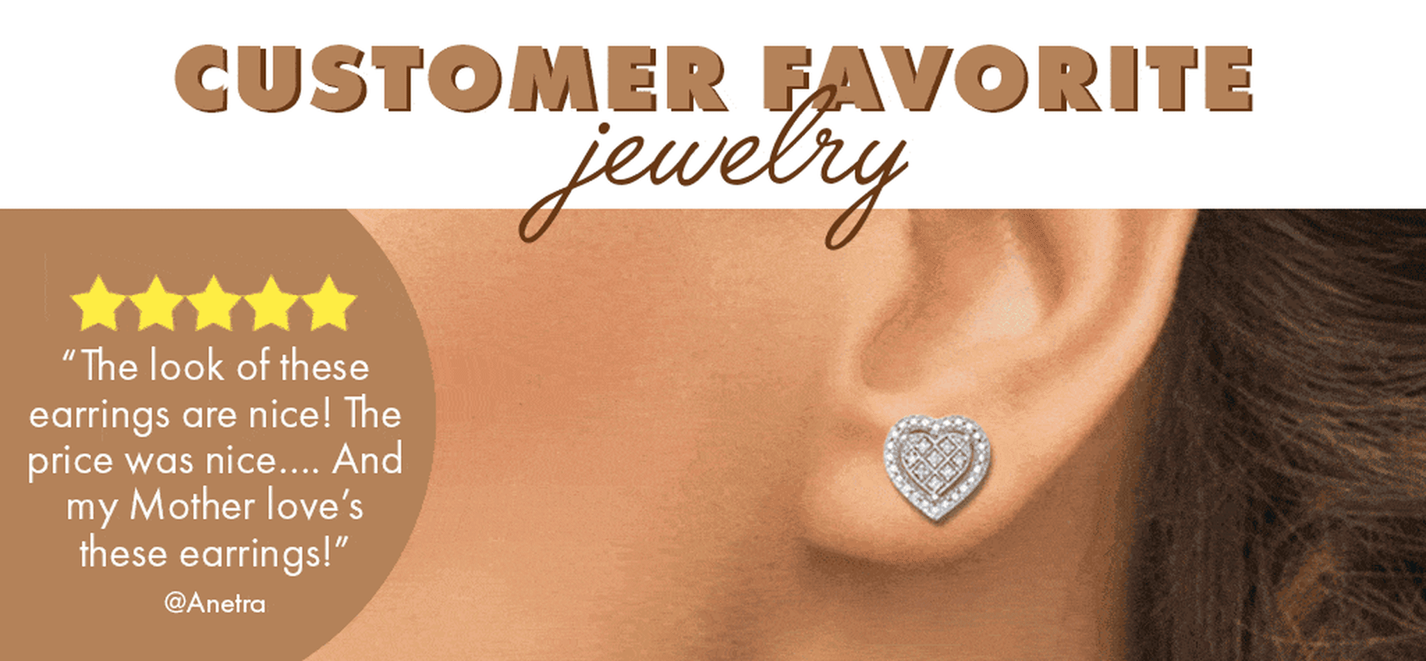 Customer Favorite Jewelry banner