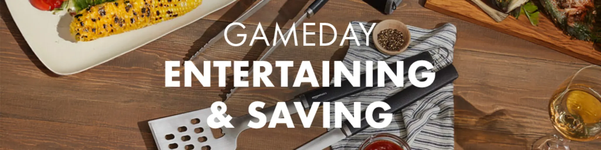 Gameday Entertaining & Saving banner