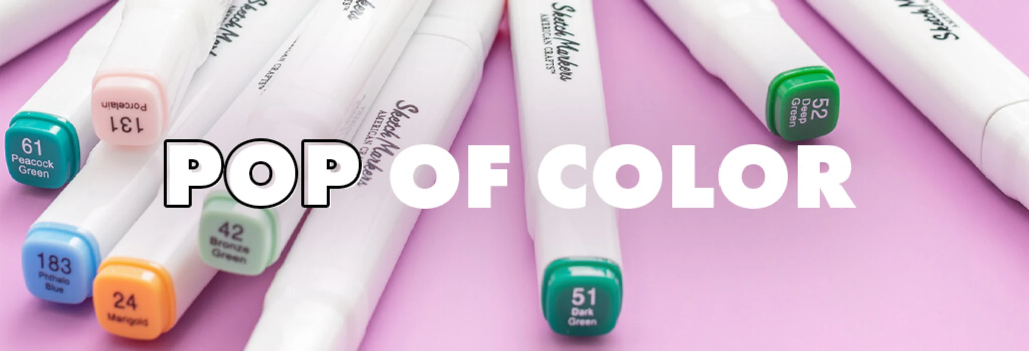 Pop of Color banner