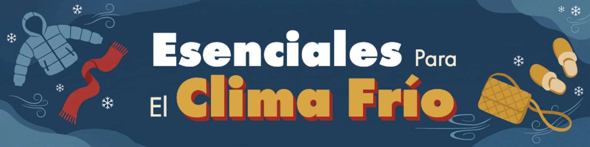Esenciales Para El Clima Frío banner