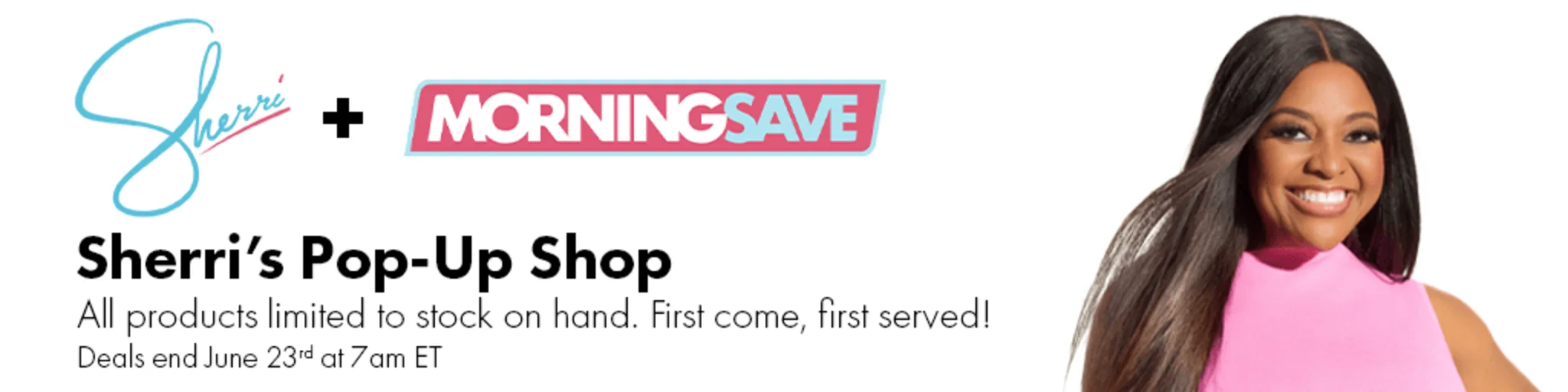Sherri's Pop-Up Shop banner