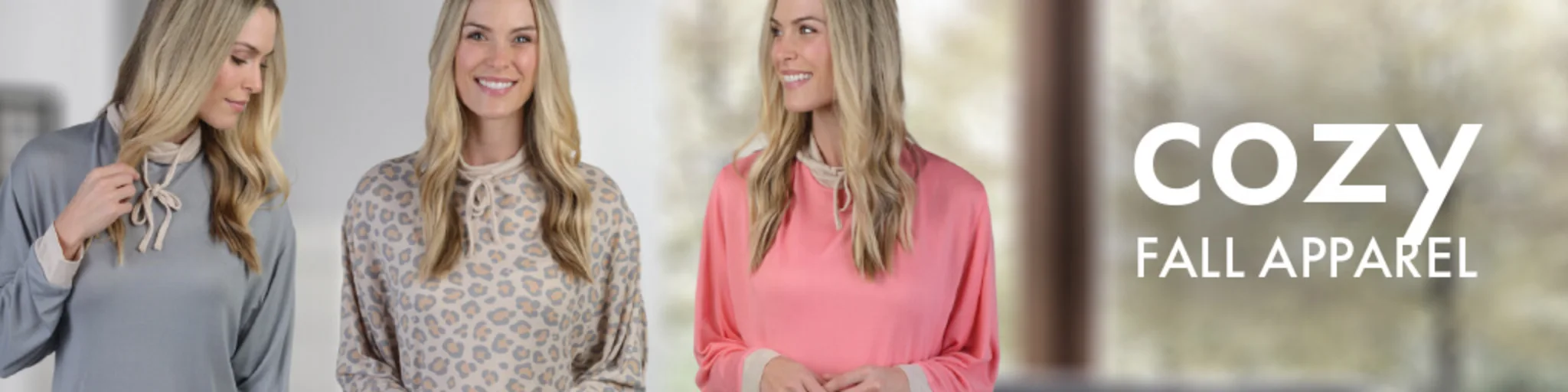 Cozy Apparel Deals banner