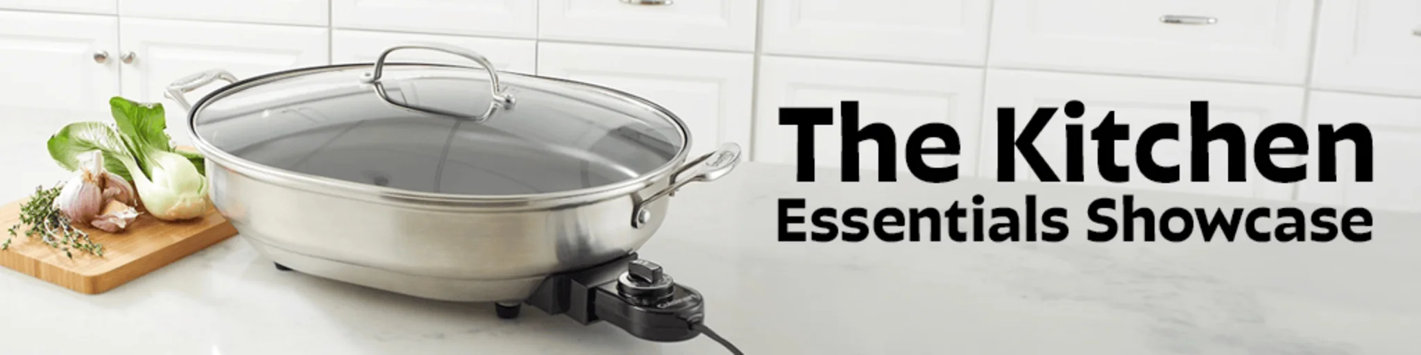 The Kitchen Essentials Showcase banner