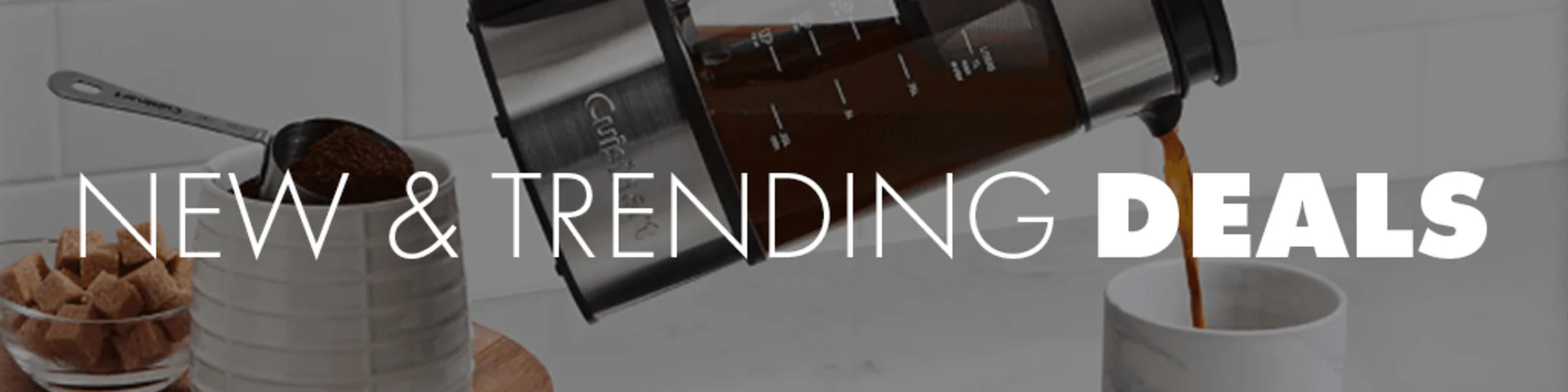 New & Trending Deals banner