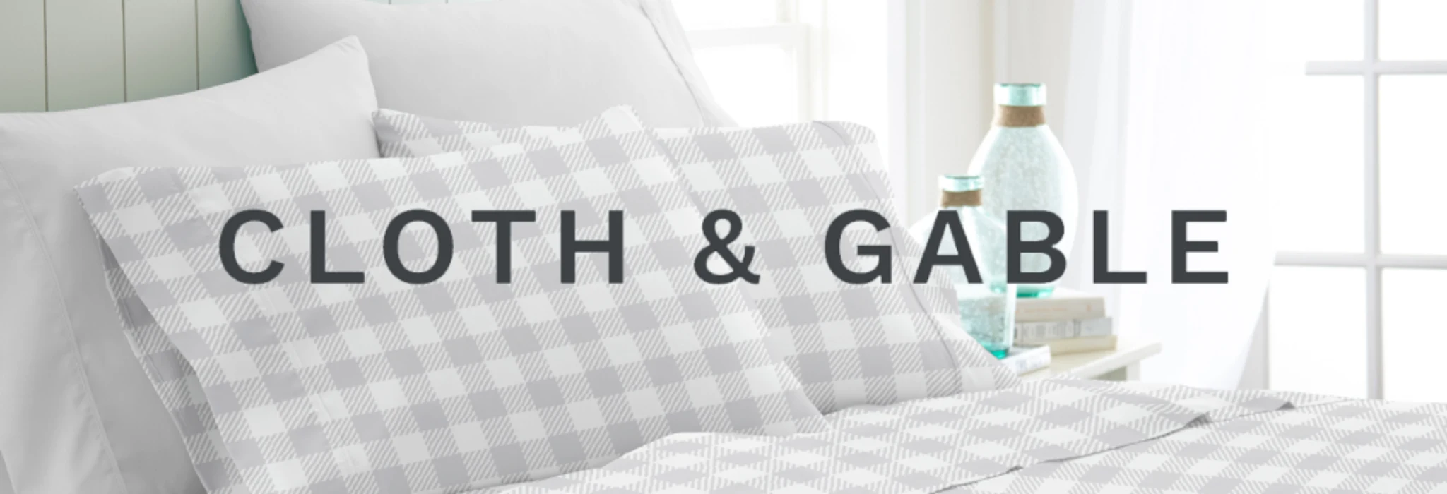Cloth and Gable Spring Bedding banner