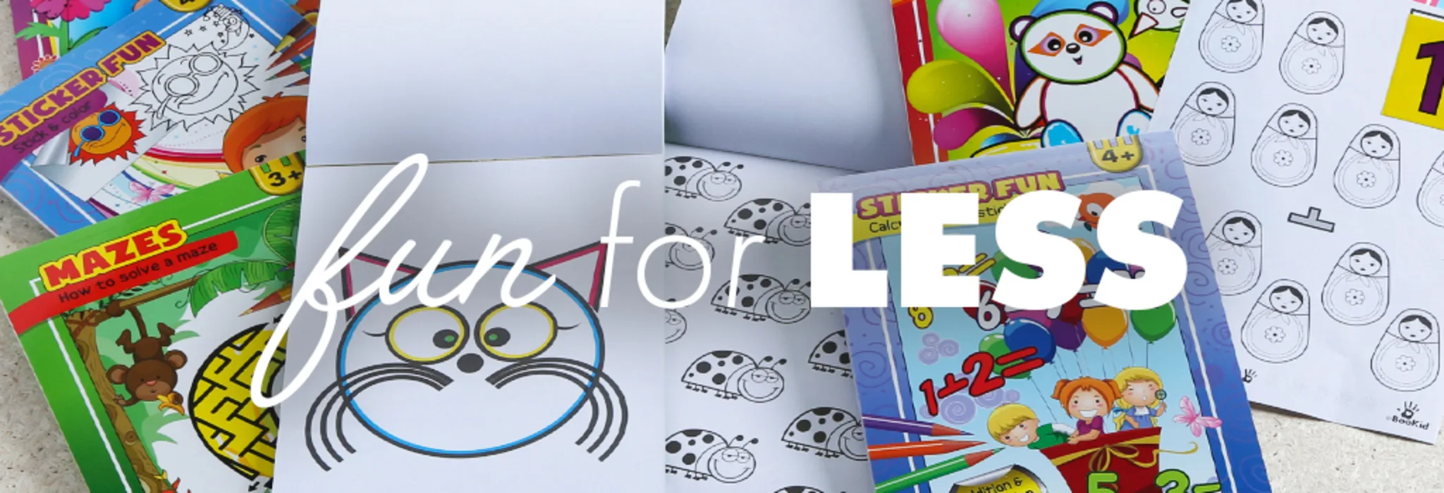 Fun for Less! banner