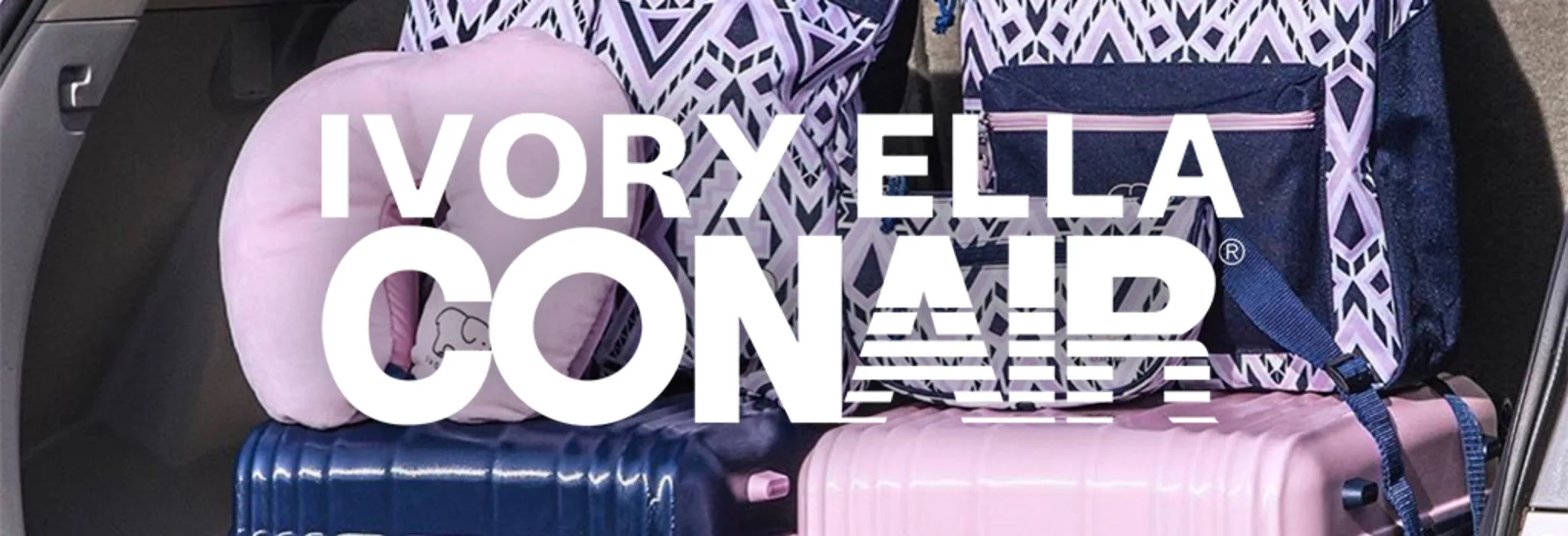 Ivory Ella by Conair Travel Bags, Luggage and more banner