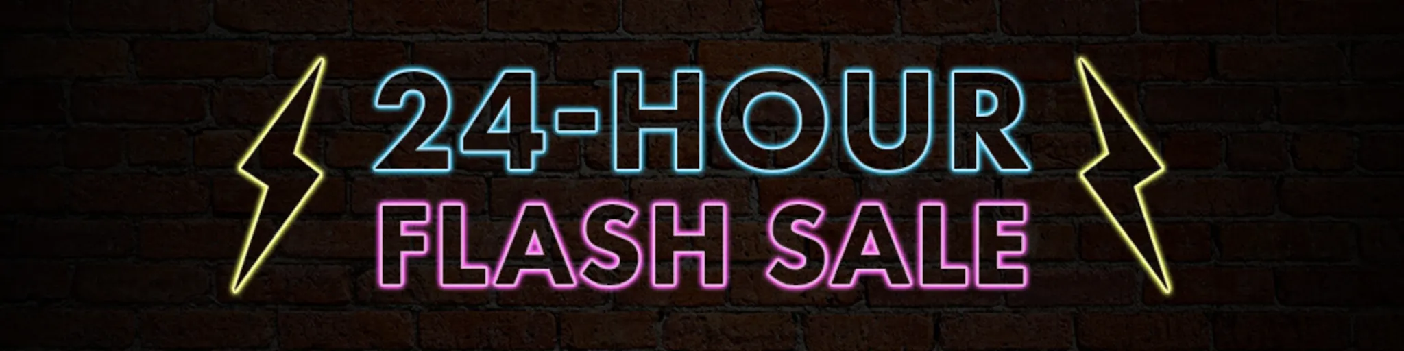 24-Hour Flash Sale banner