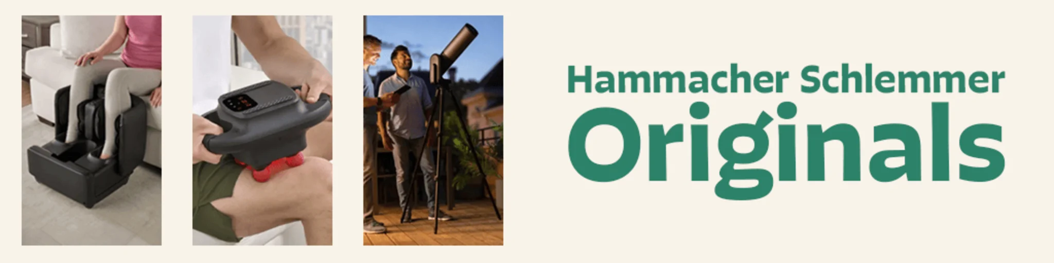 Hammacher Schlemmer Originals banner