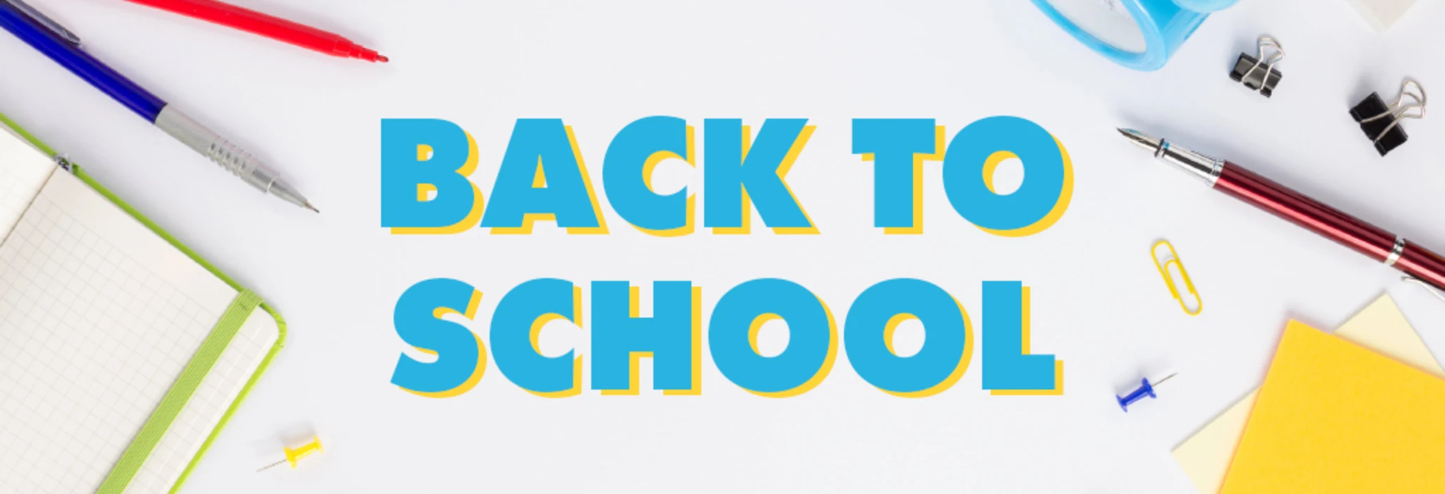 Back to School banner