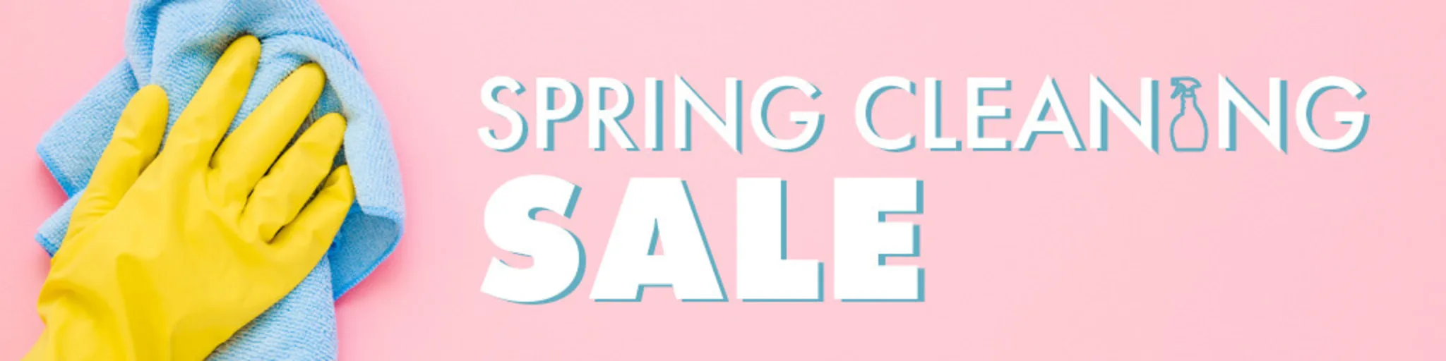 Spring Cleaning Sale banner