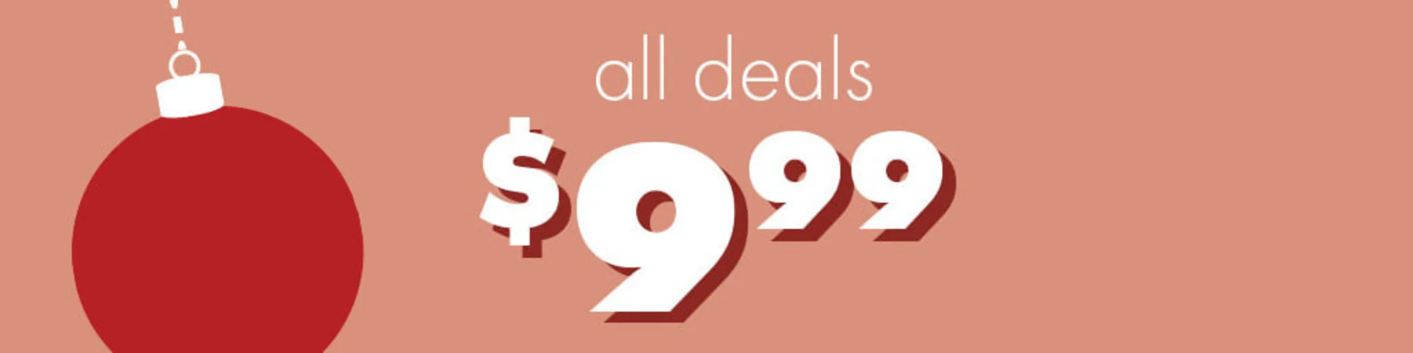 All Deals $9.99 banner