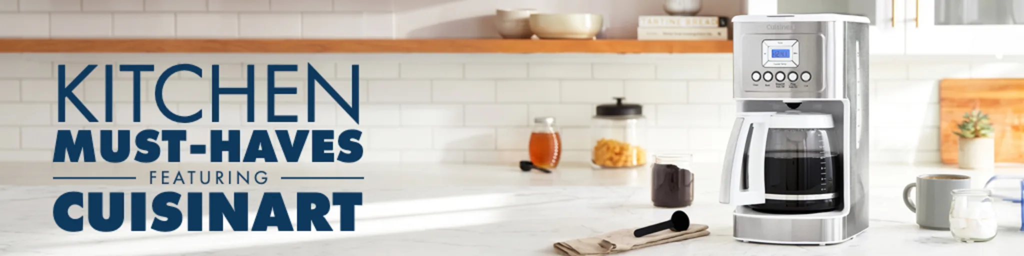 Kitchen Must-Haves featuring Cuisinart banner