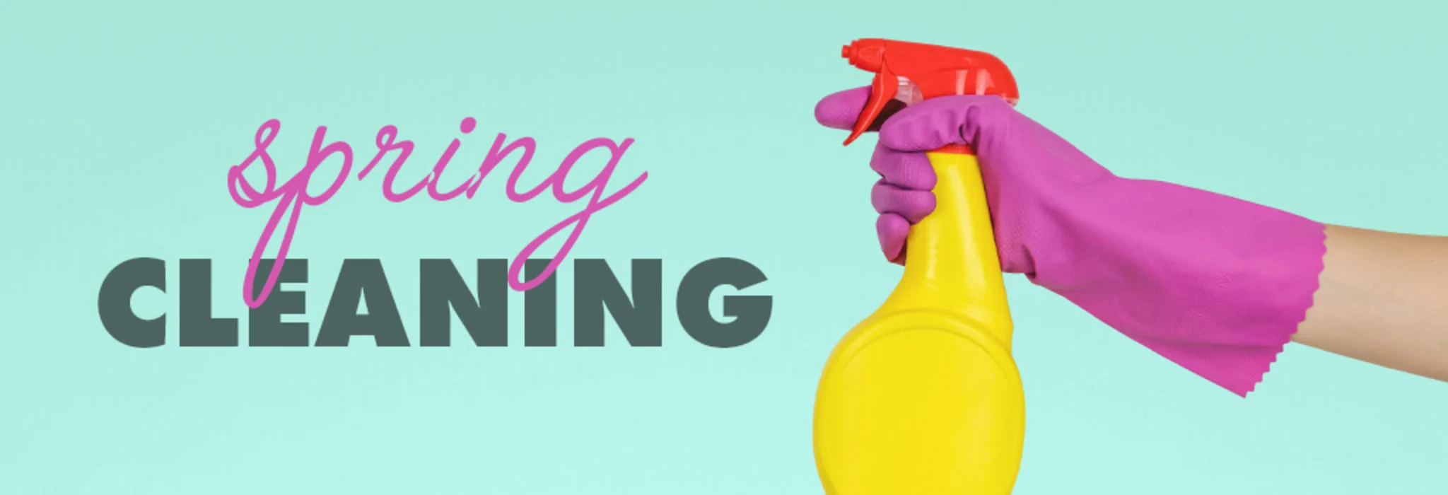 Spring Cleaning Sale banner