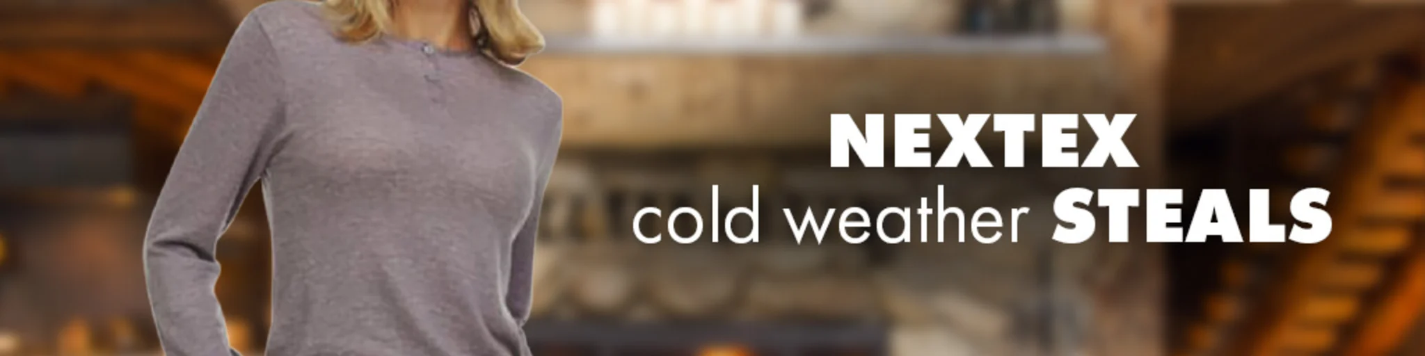 Nextex Cold Weather Steals banner