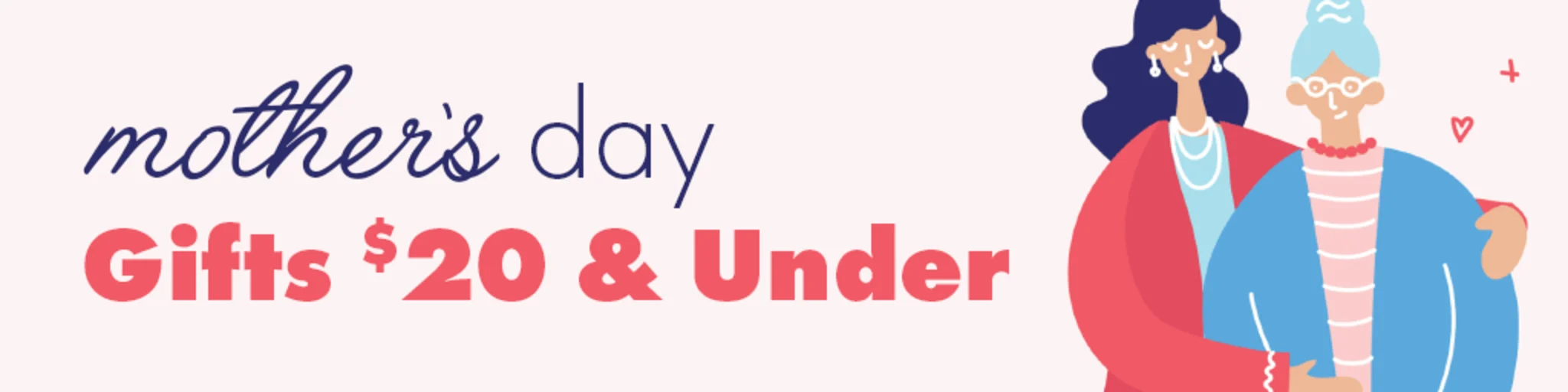 Mother's Day Gifts Under $20 banner