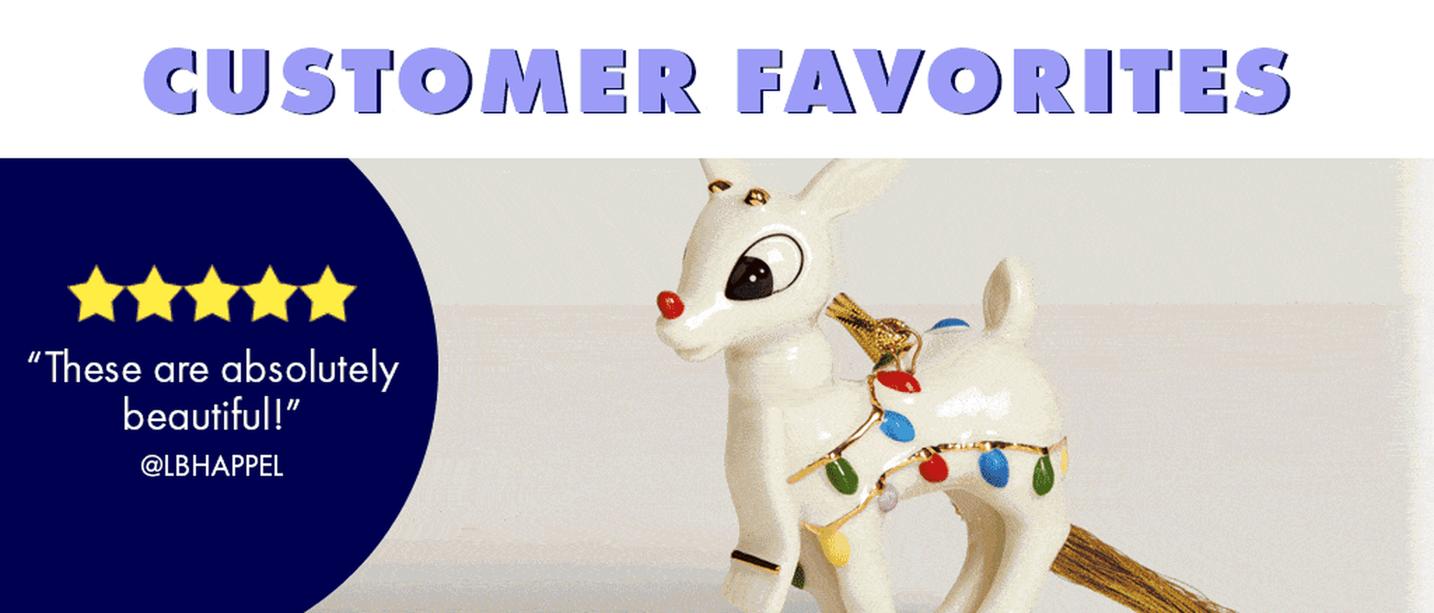 Customer Favorites banner