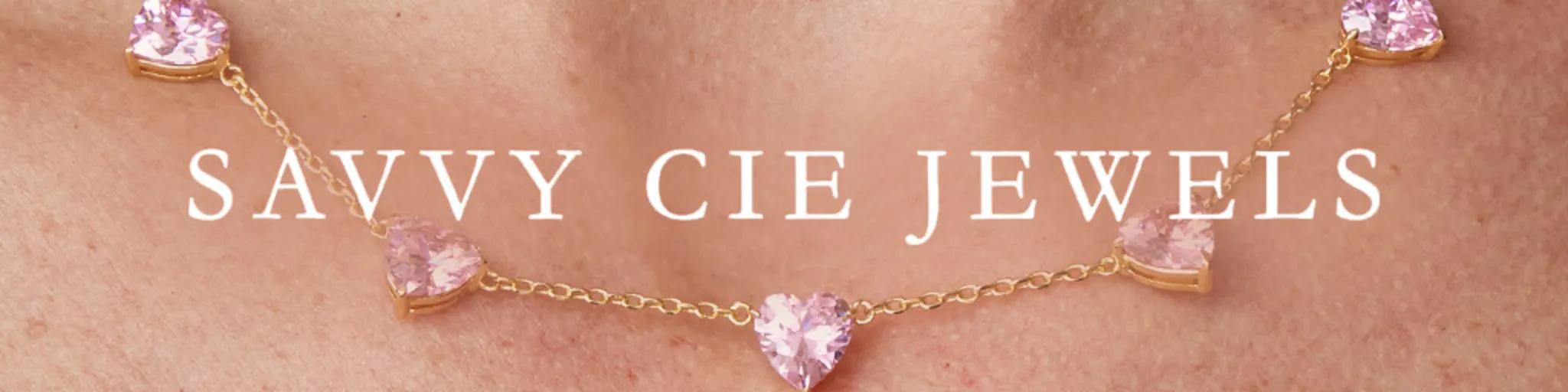 Savvy Cie’s Gem-Studded Savings! banner